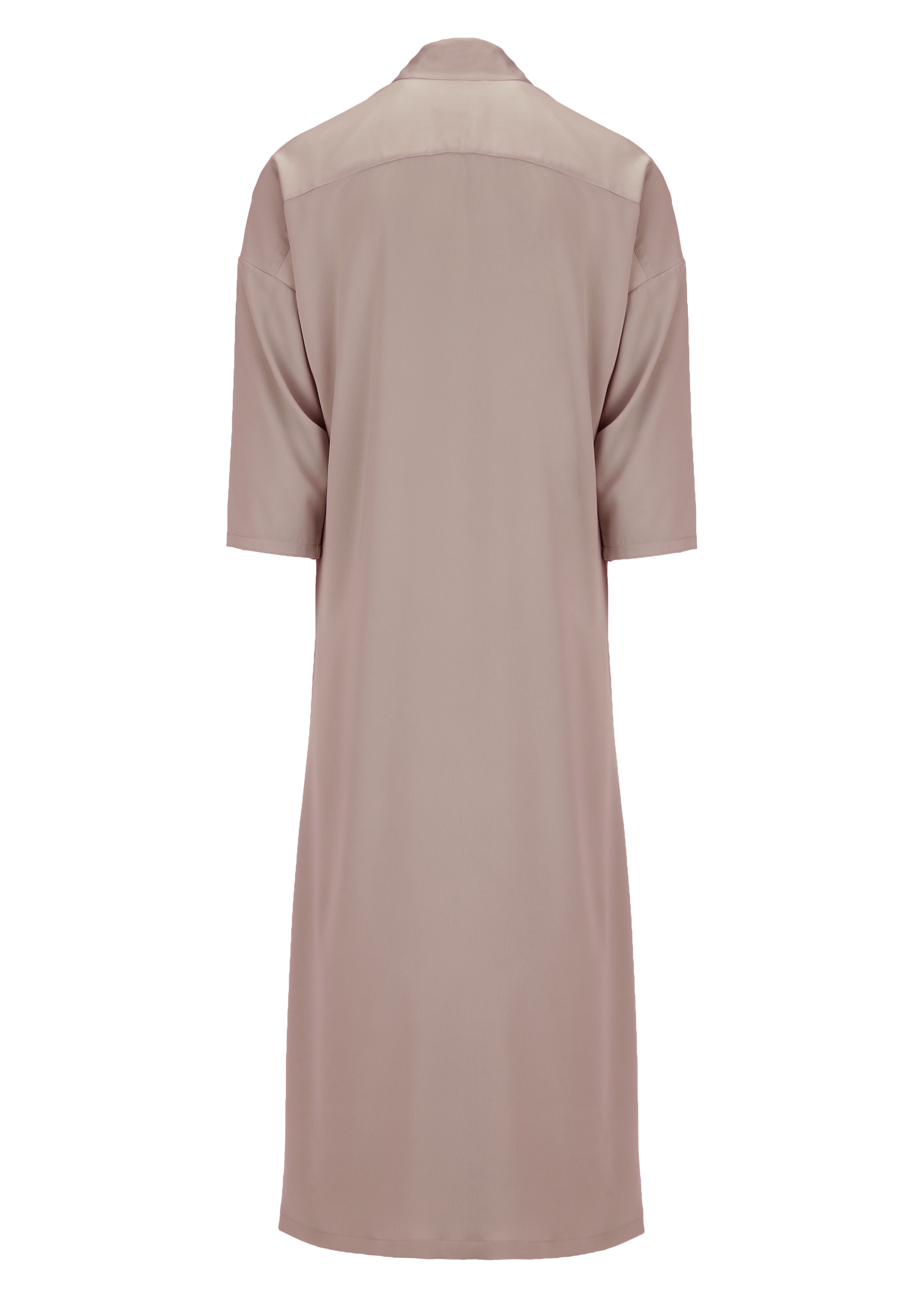 Pink Tie Detail Bisht - ZAID FAROUKI