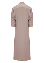 Pink Tie Detail Bisht - ZAID FAROUKI