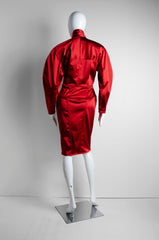 Sculptured Silk Dress - ZAID FAROUKI