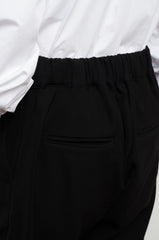 Asymmetrical Drape Trousers