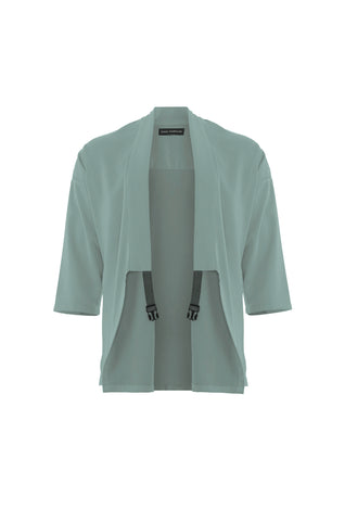 Mint Green Wrap Top