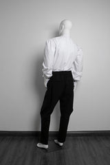 Asymmetrical Drape Trousers