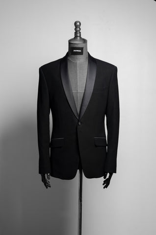 Black Tuxedo Suit - ZAID FAROUKI