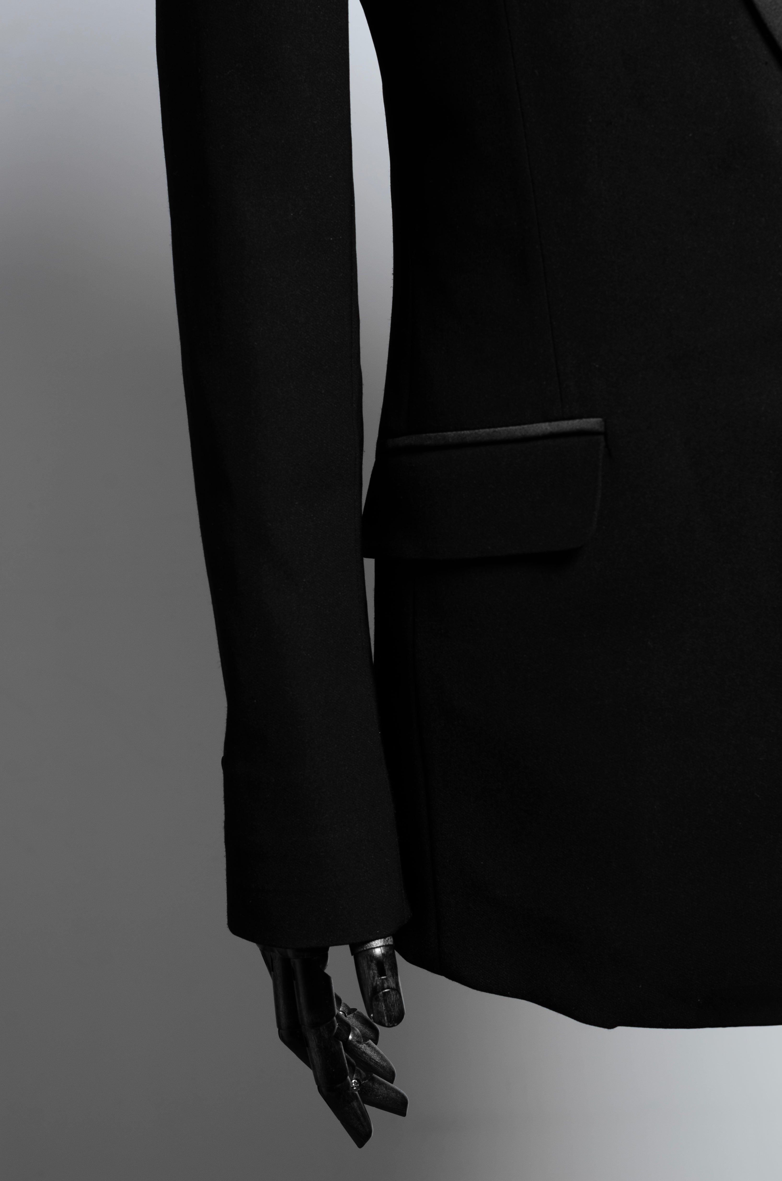 Black Tuxedo Suit - ZAID FAROUKI