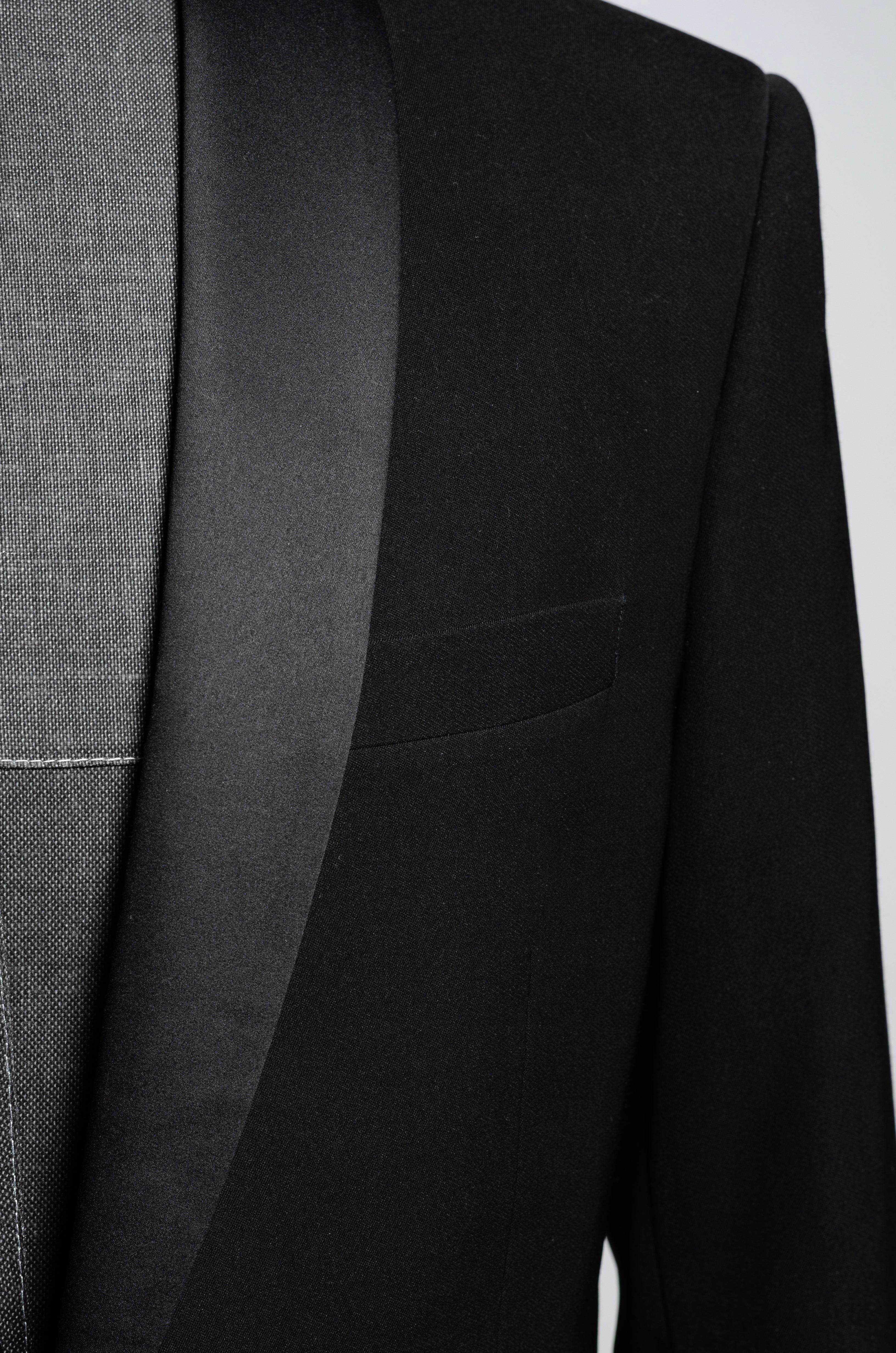 Black Tuxedo Suit - ZAID FAROUKI