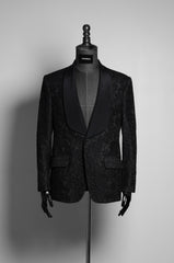Black Lace Suit - ZAID FAROUKI