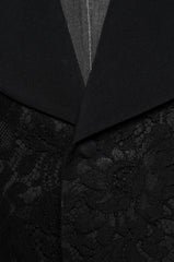 Black Lace Suit - ZAID FAROUKI