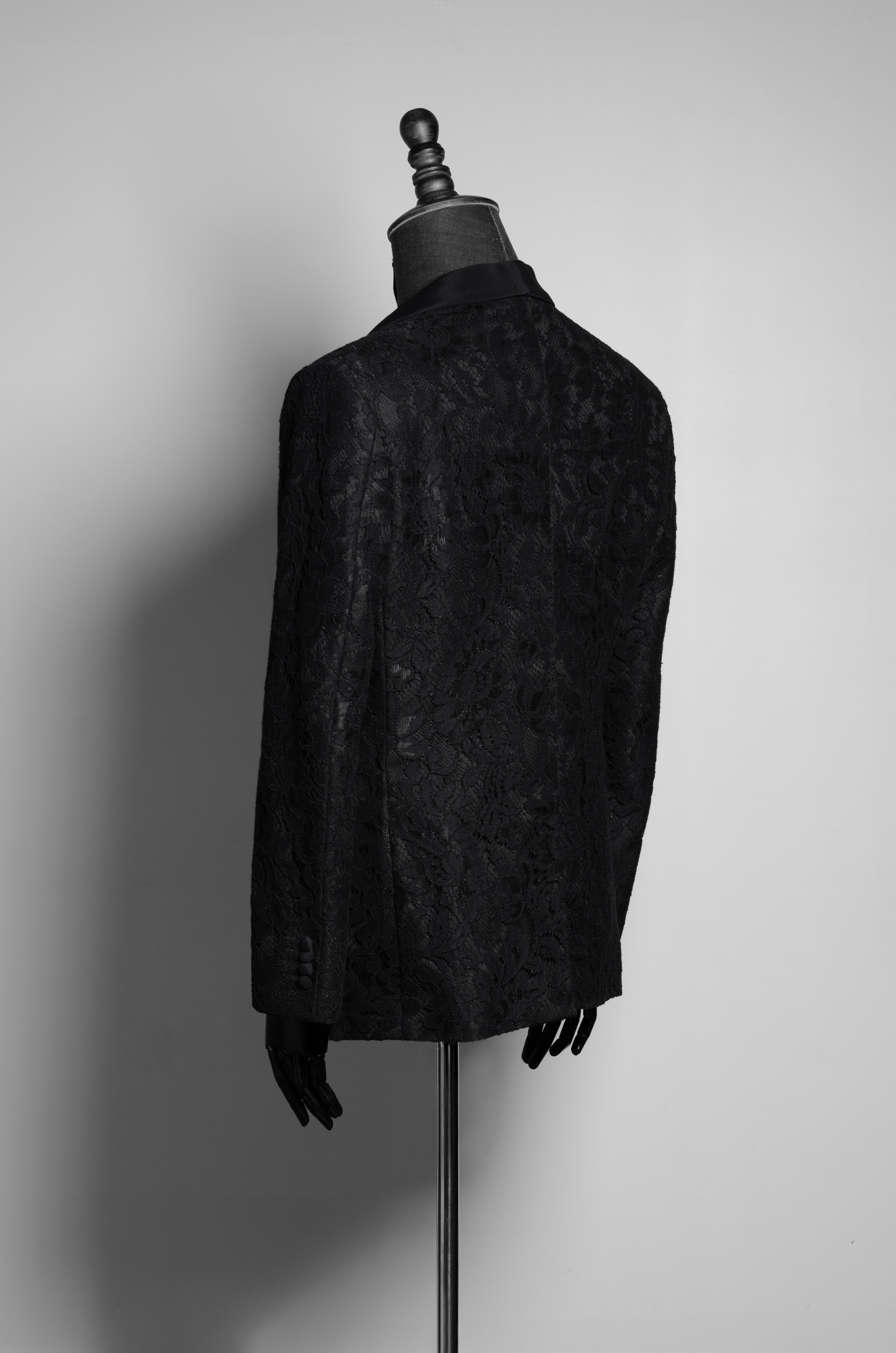Black Lace Suit - ZAID FAROUKI