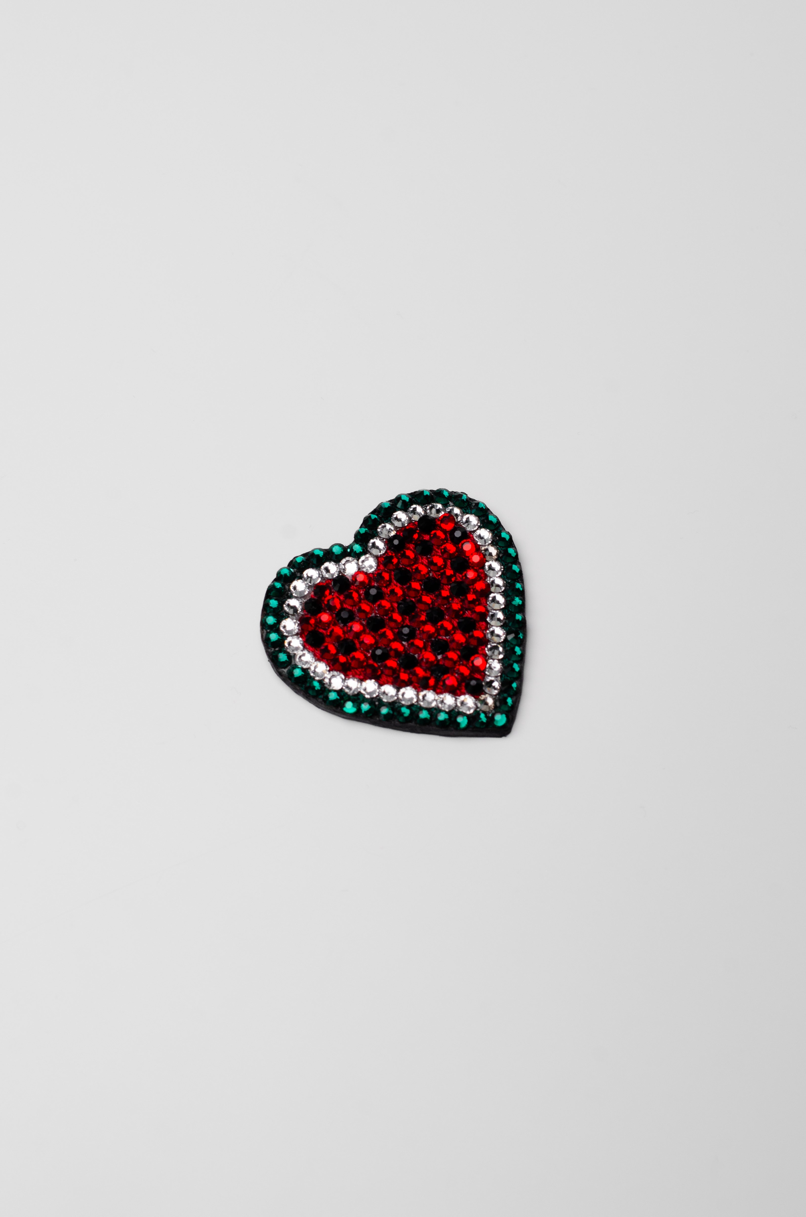 Watermelon Heart Brooch