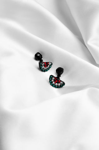 Crystal Watermelon Cufflinks