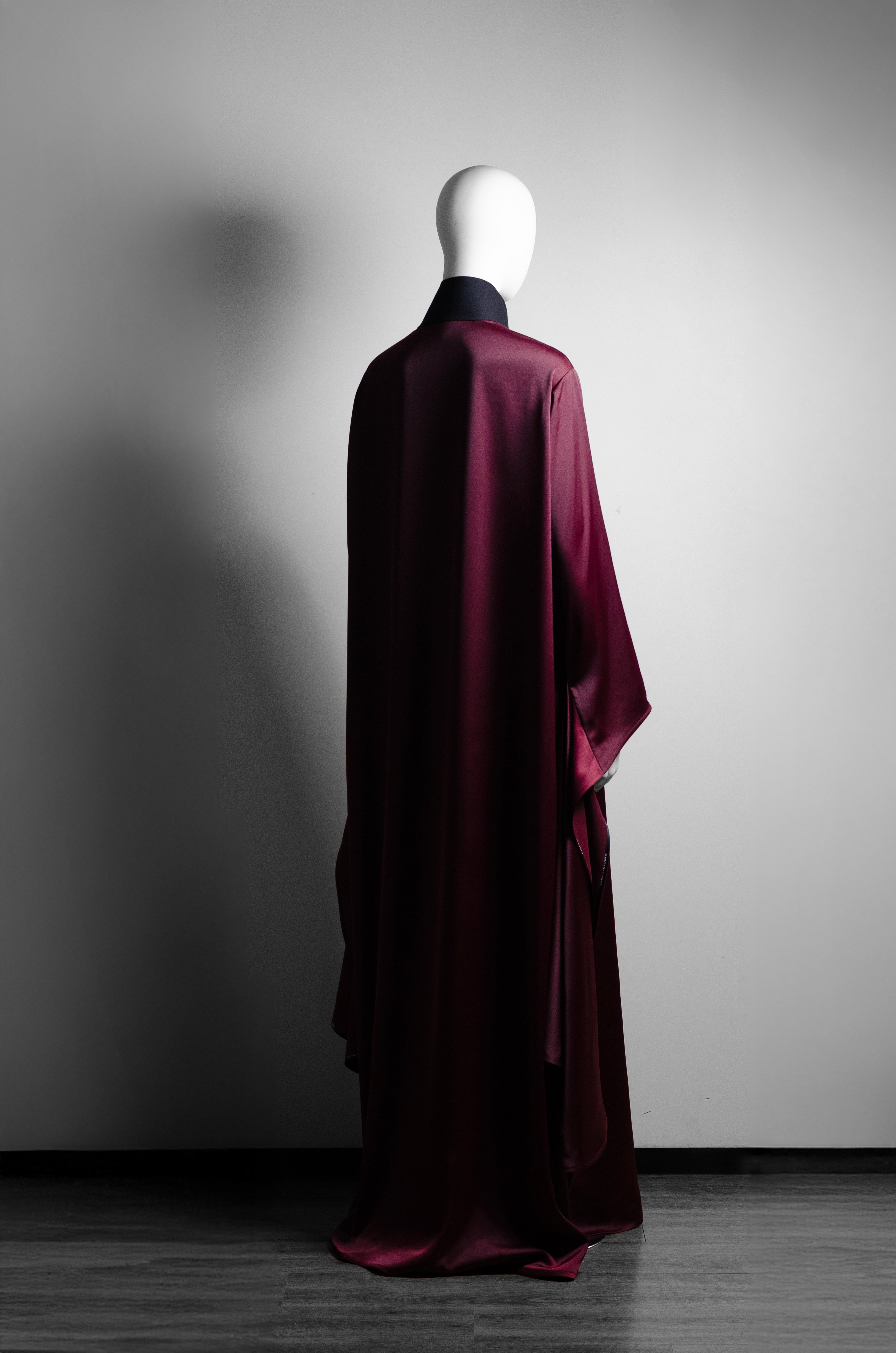 The Maroon Drape Robe