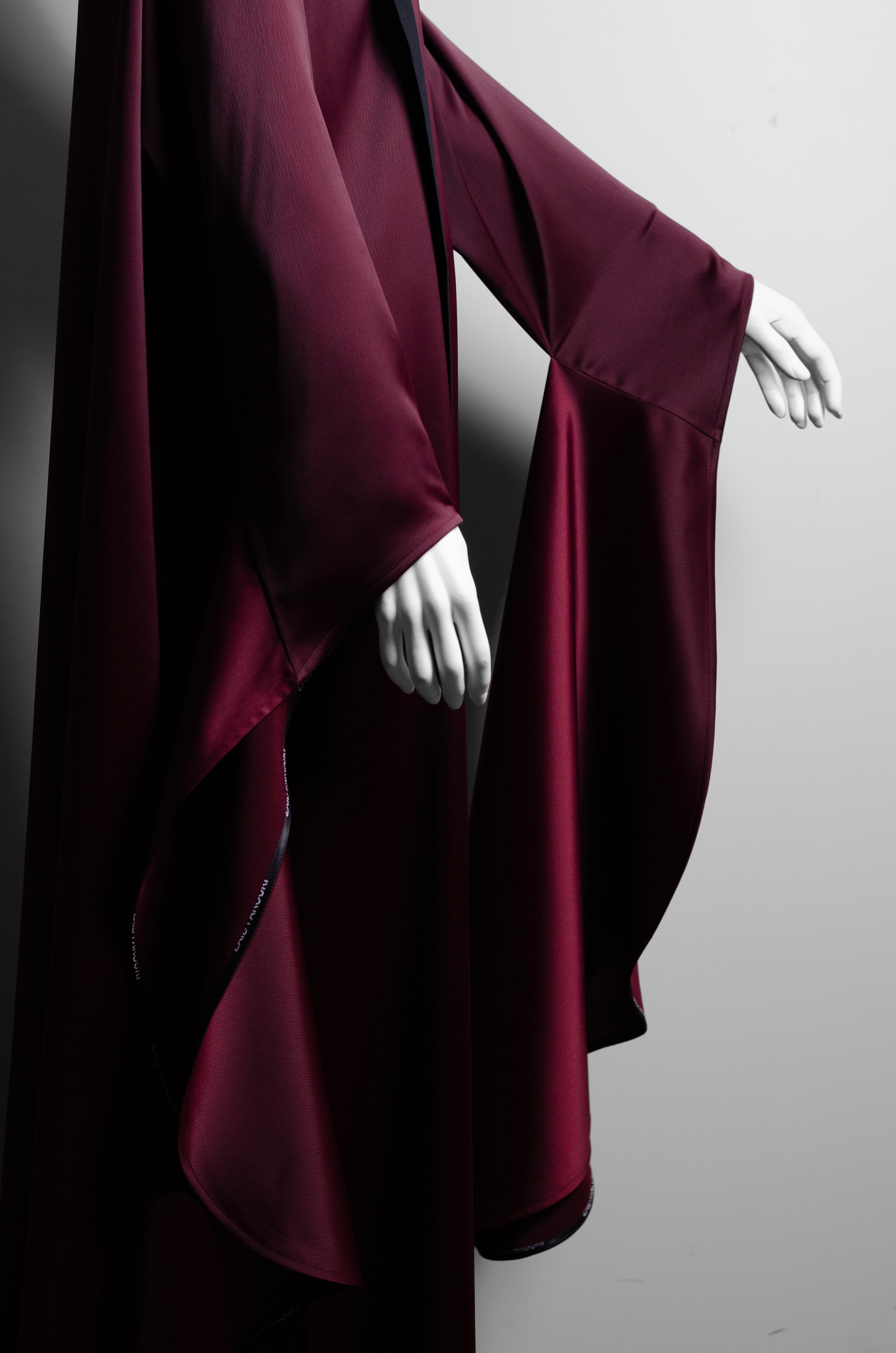 The Maroon Drape Robe