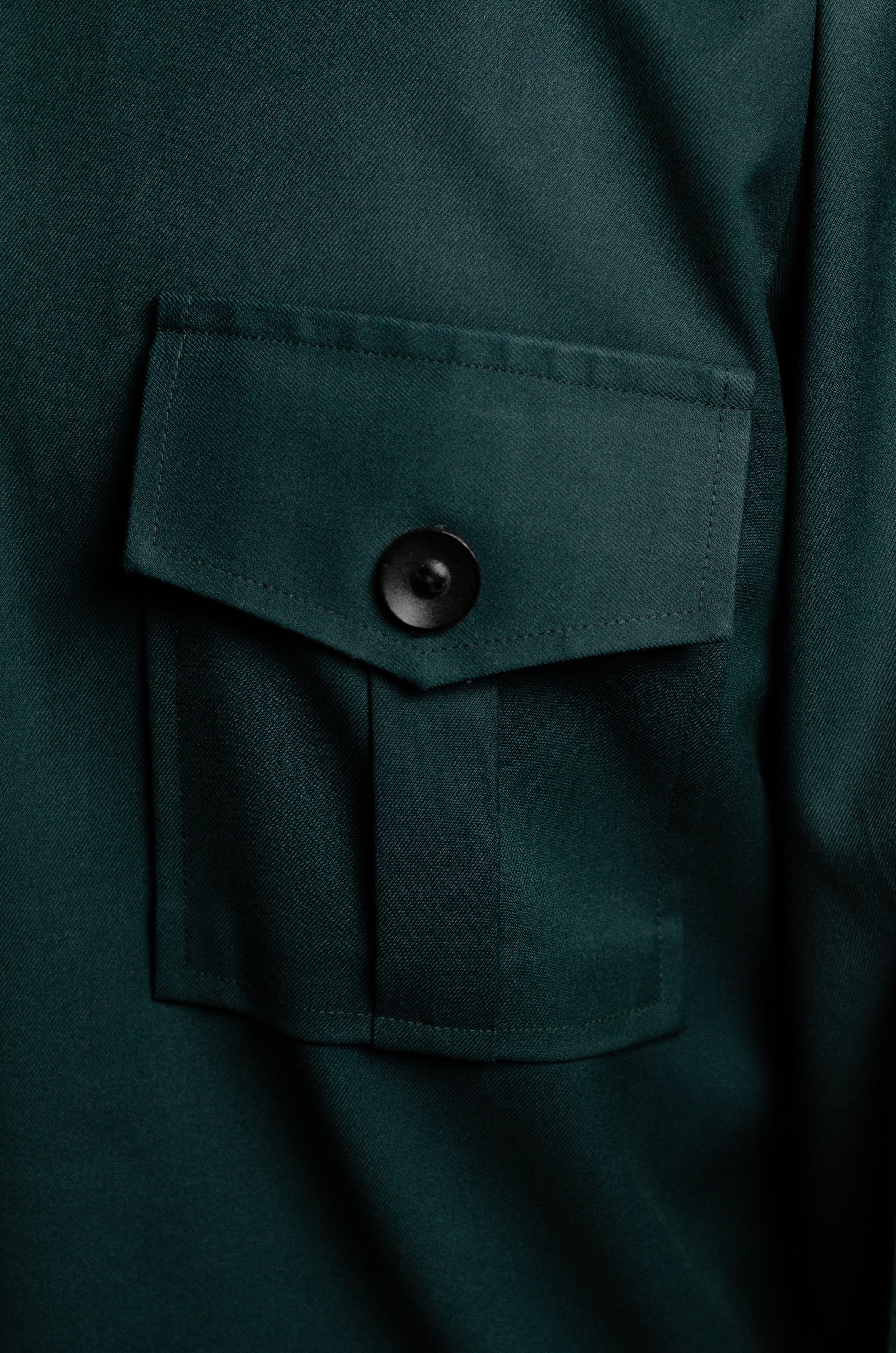 The Green Field Jacket – Classic Belted Edition