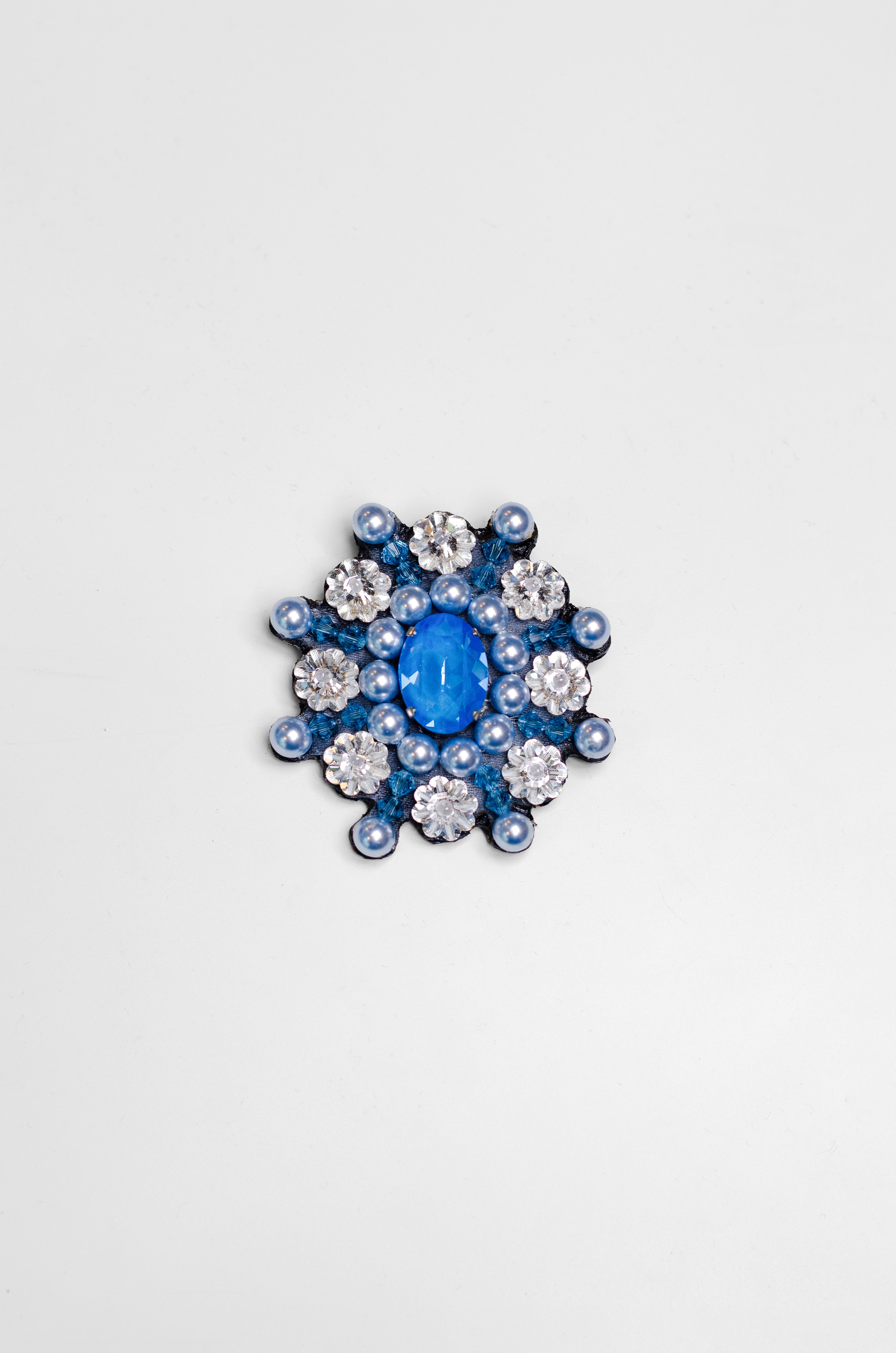 The Moon Rosette Brooch