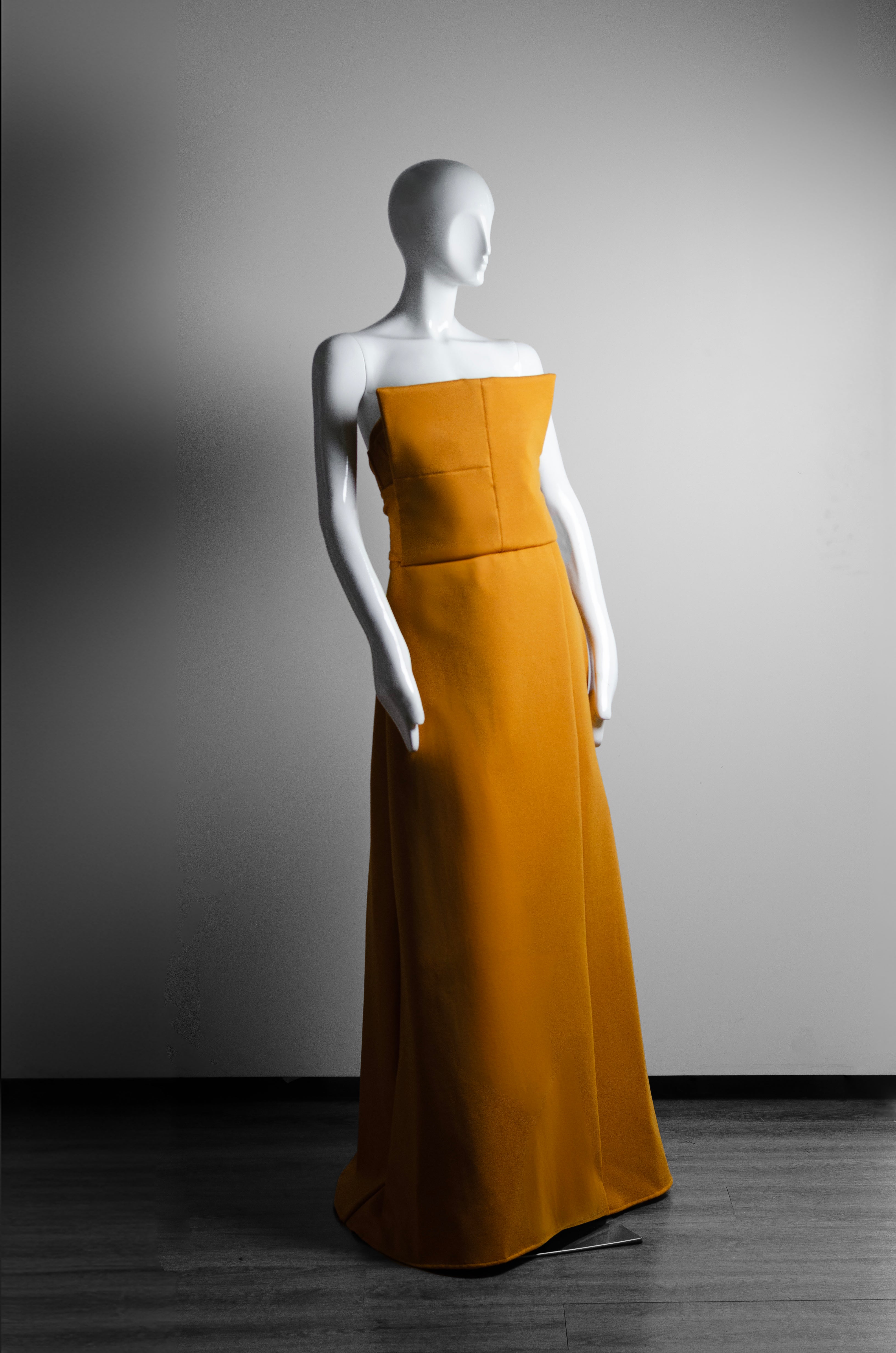 Yellow Jersey Dress