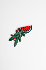 Olive Tree Branch Bateekha Brooch