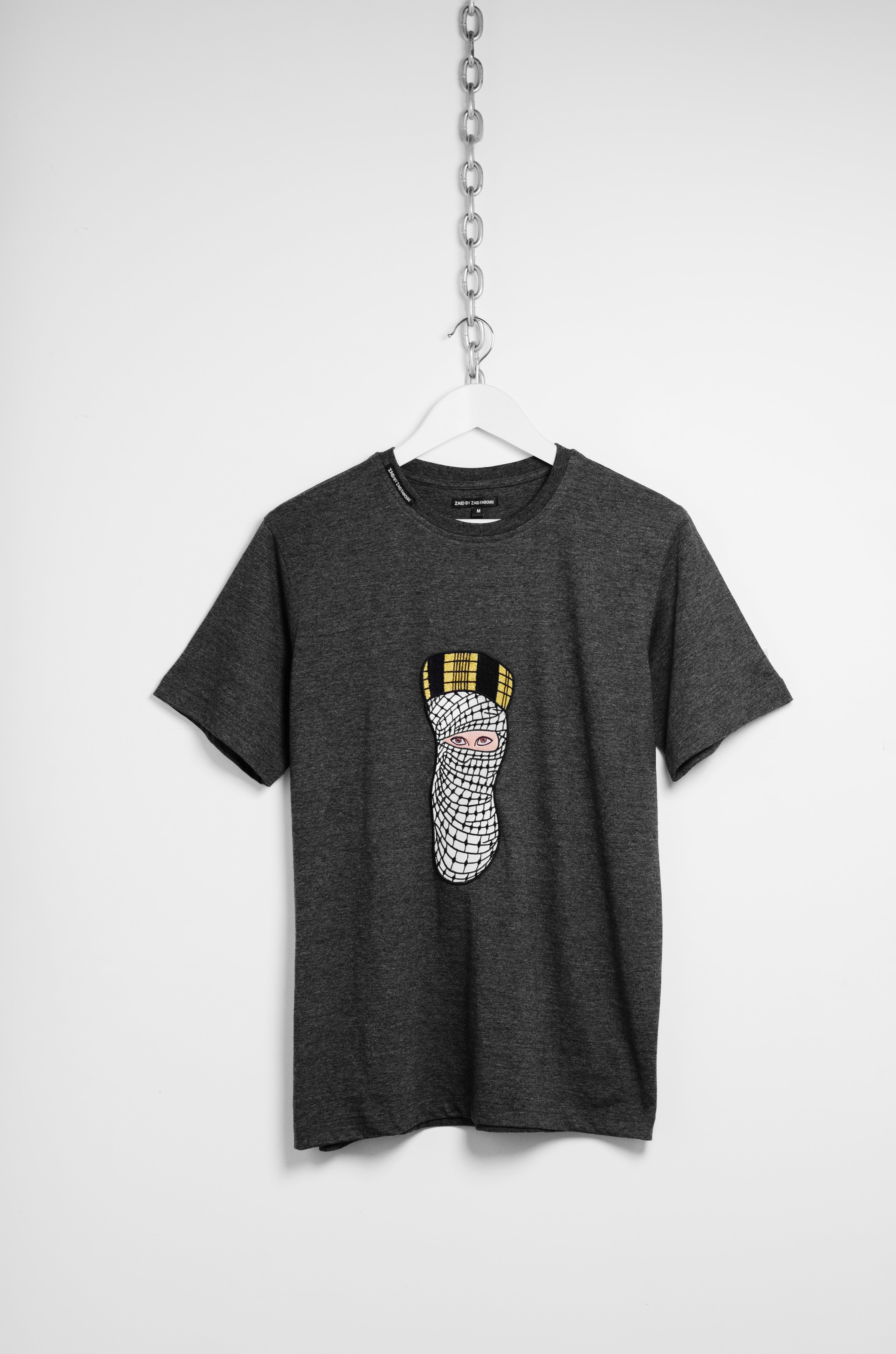 Embroidered Motif T-shirt - ZAID FAROUKI