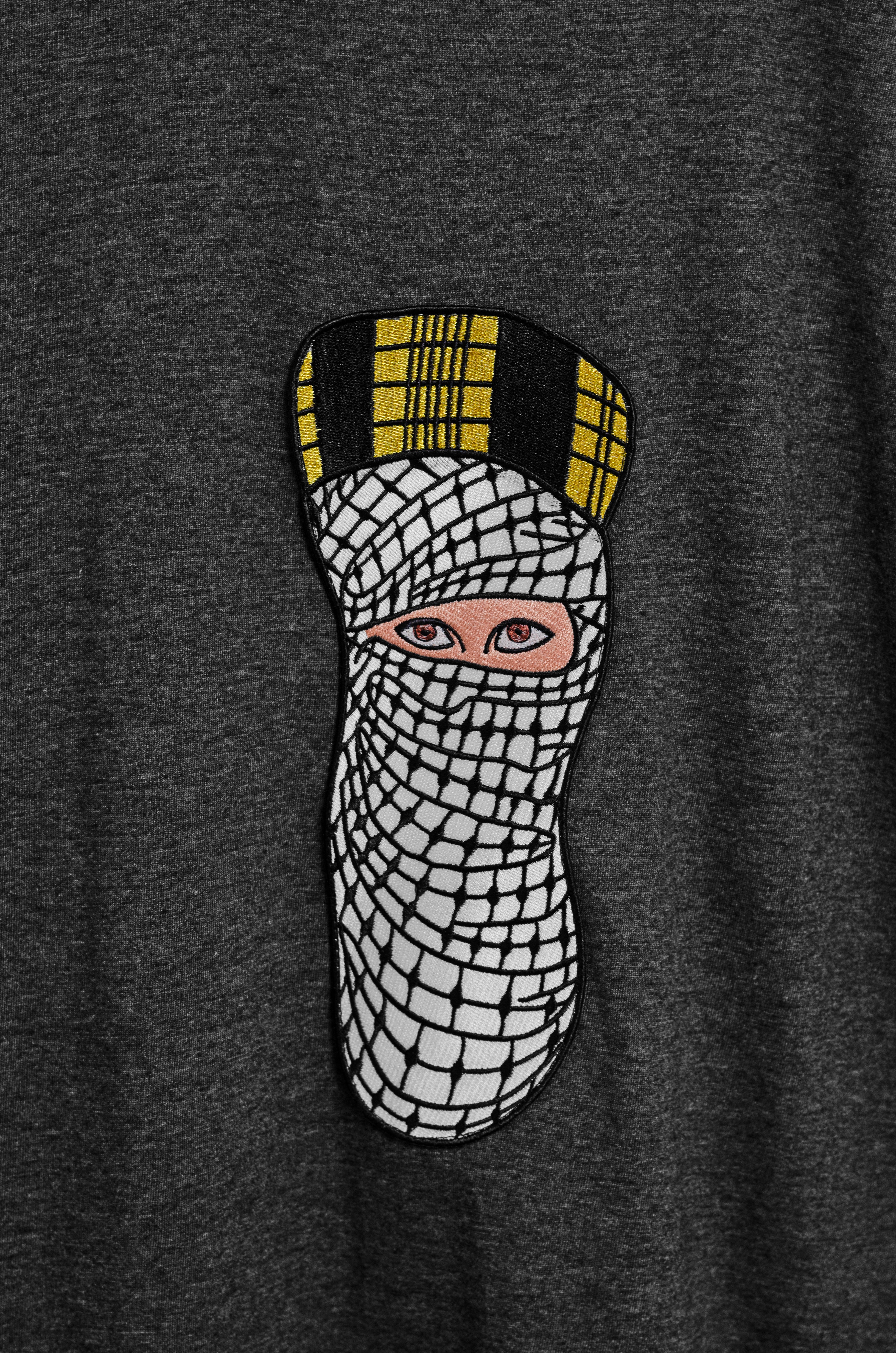 Embroidered Motif T-shirt - ZAID FAROUKI