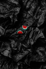 Embroidered Watermelon Cufflinks