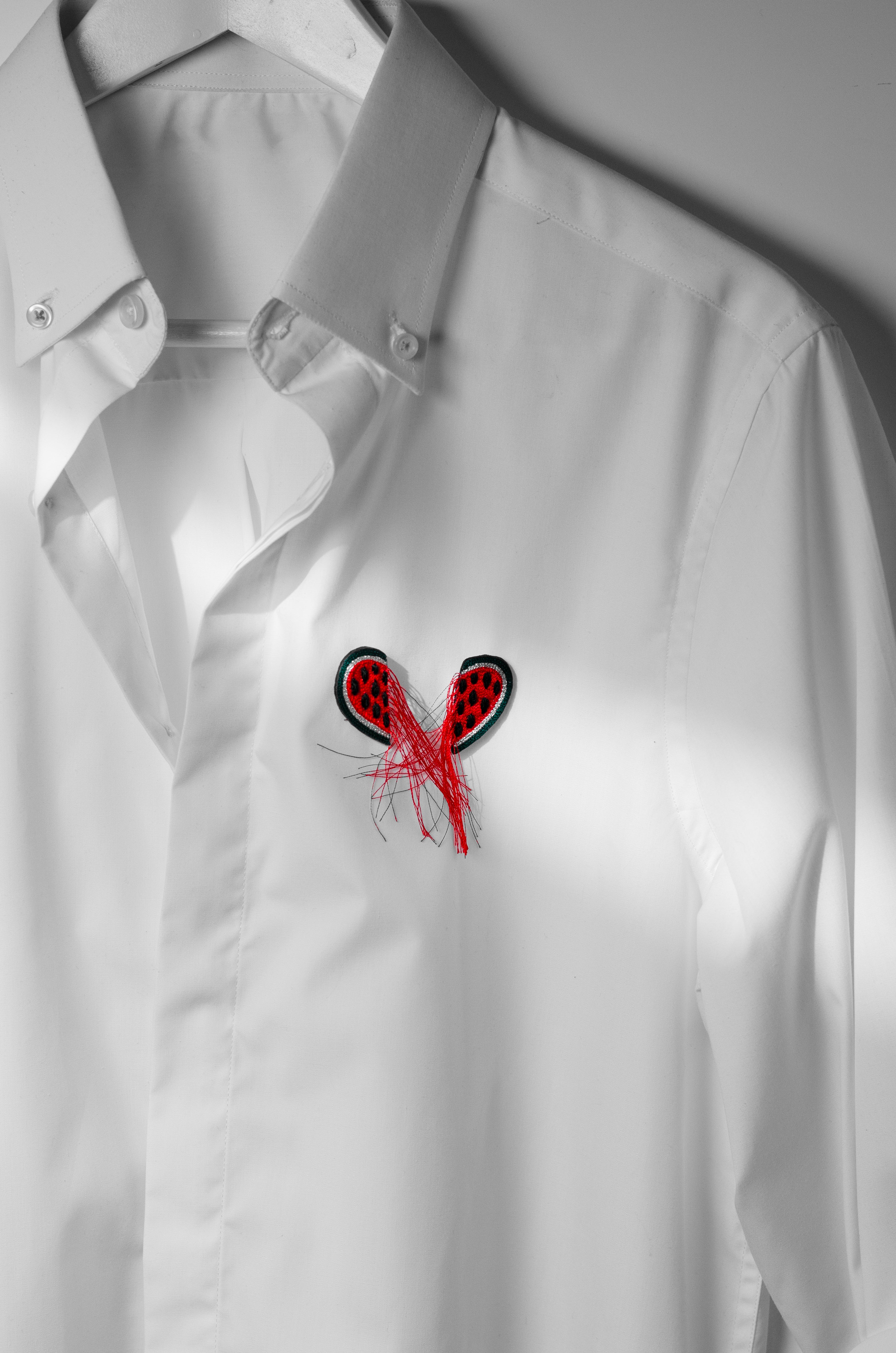 Half Heart Brooch
