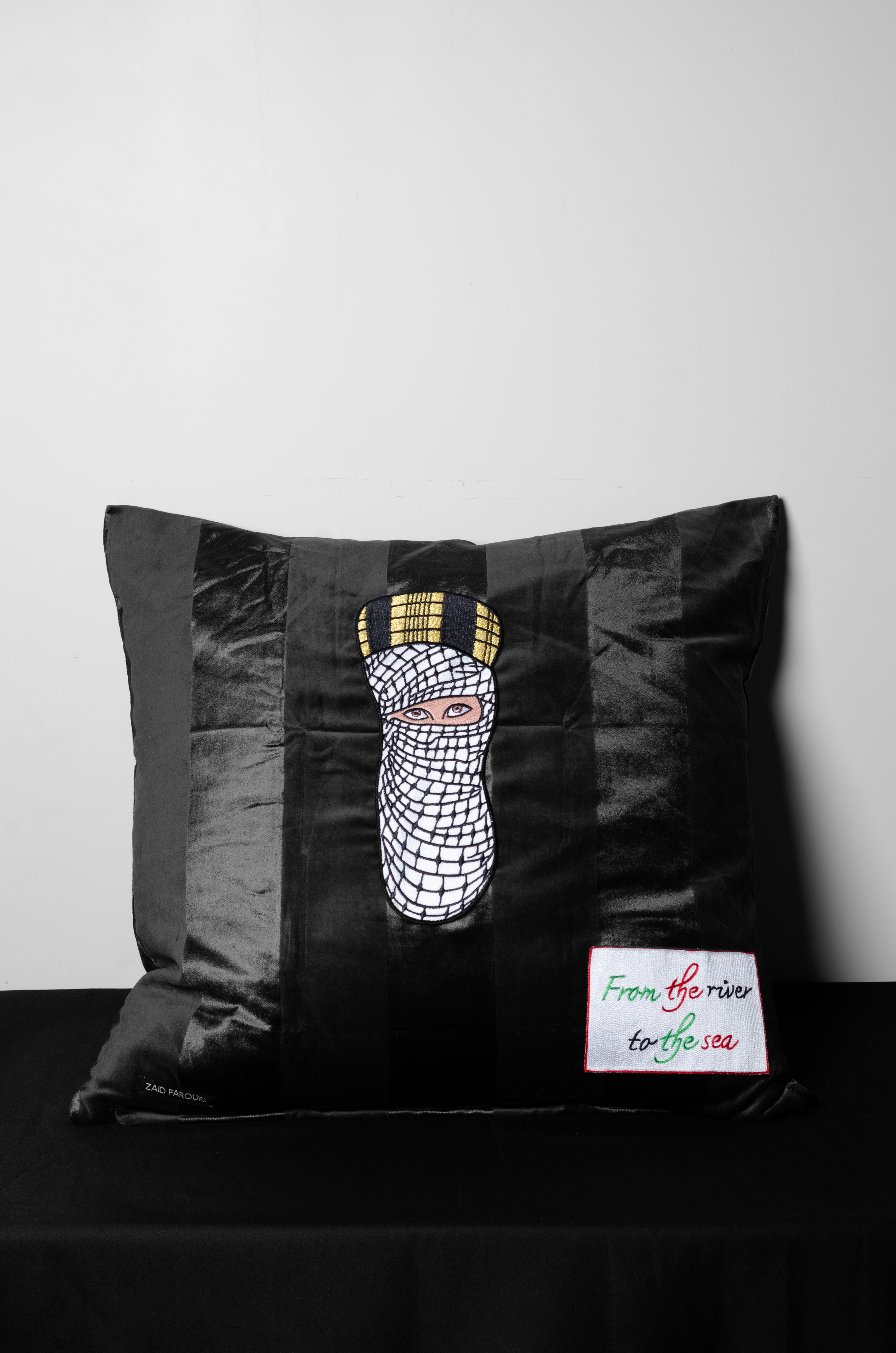 Keffiyeh Motif Cushion