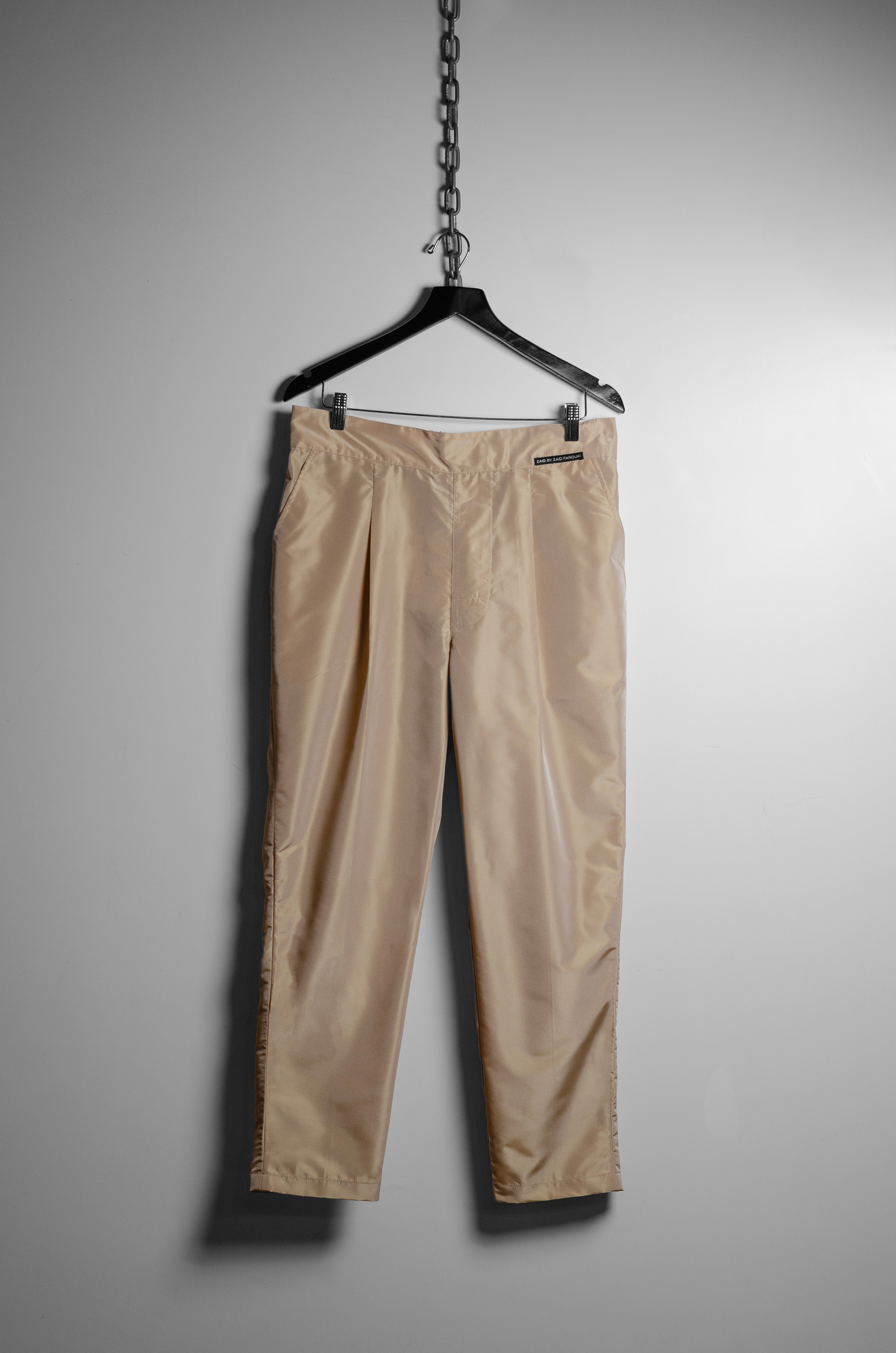 Tan Parachute Pants