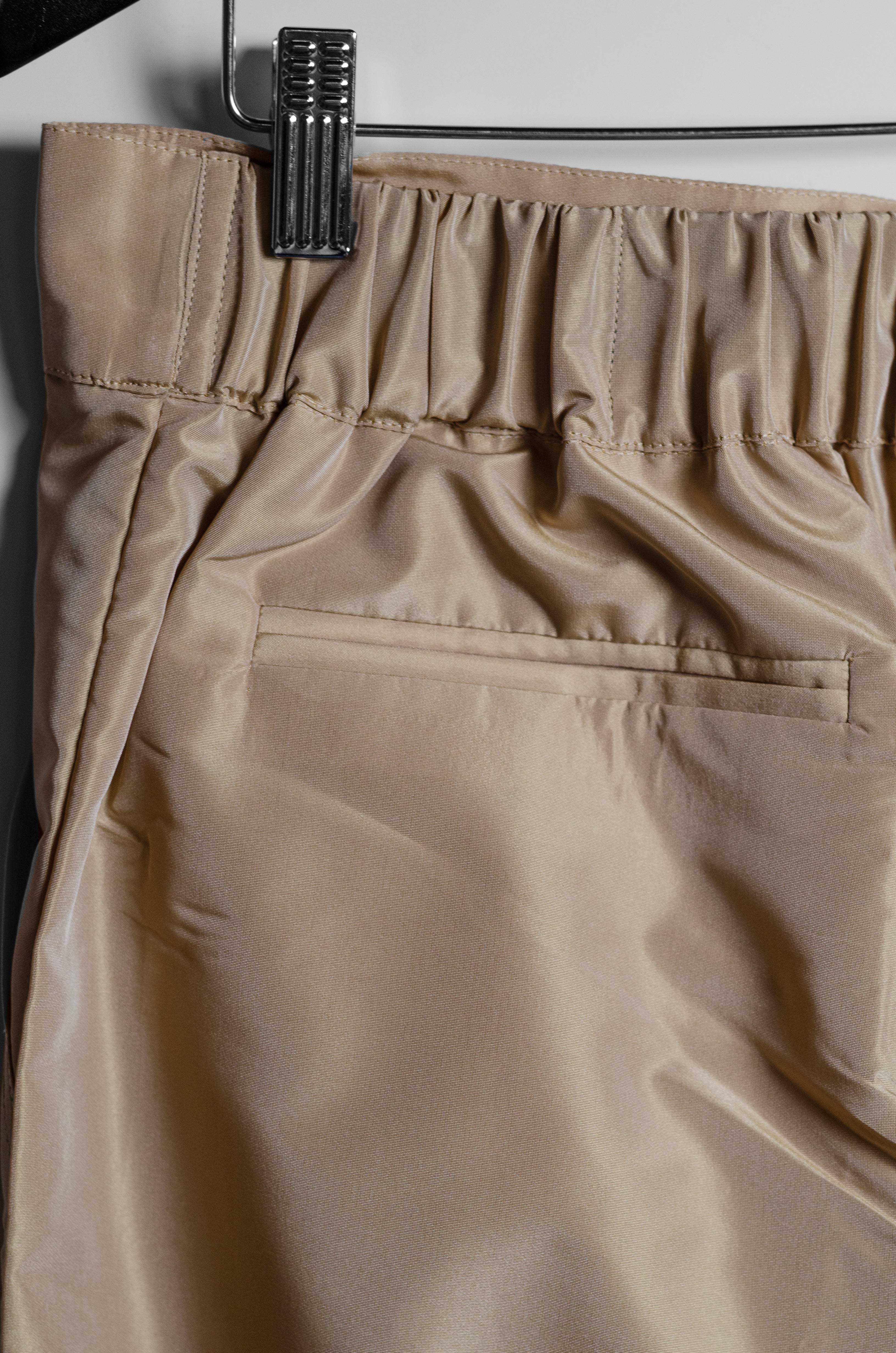 Tan Parachute Pants
