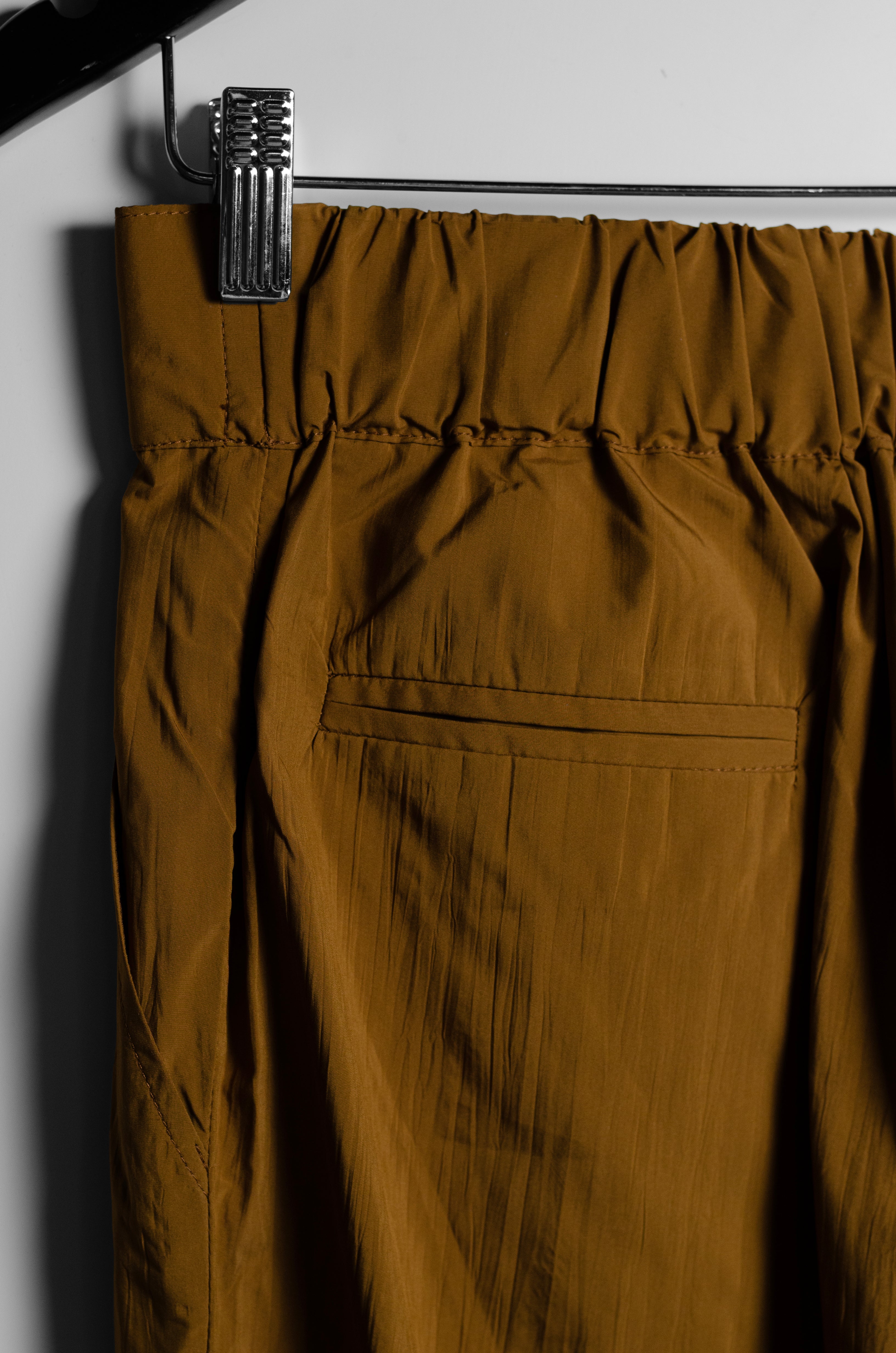 Gold Parachute Pants