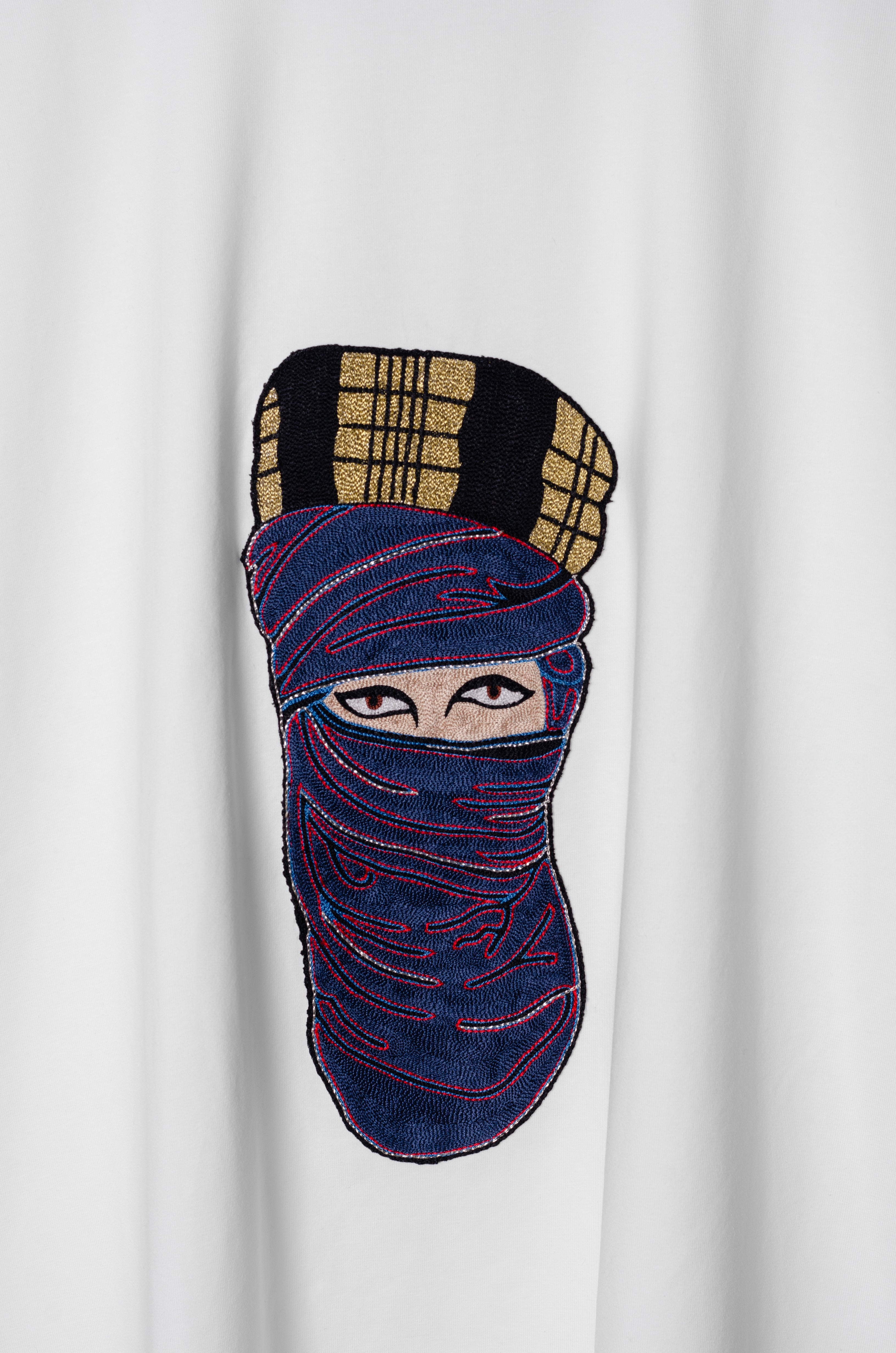 Embroidered Motif T-shirt
