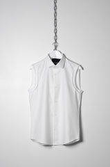 Poplin Sleeveless Shirt