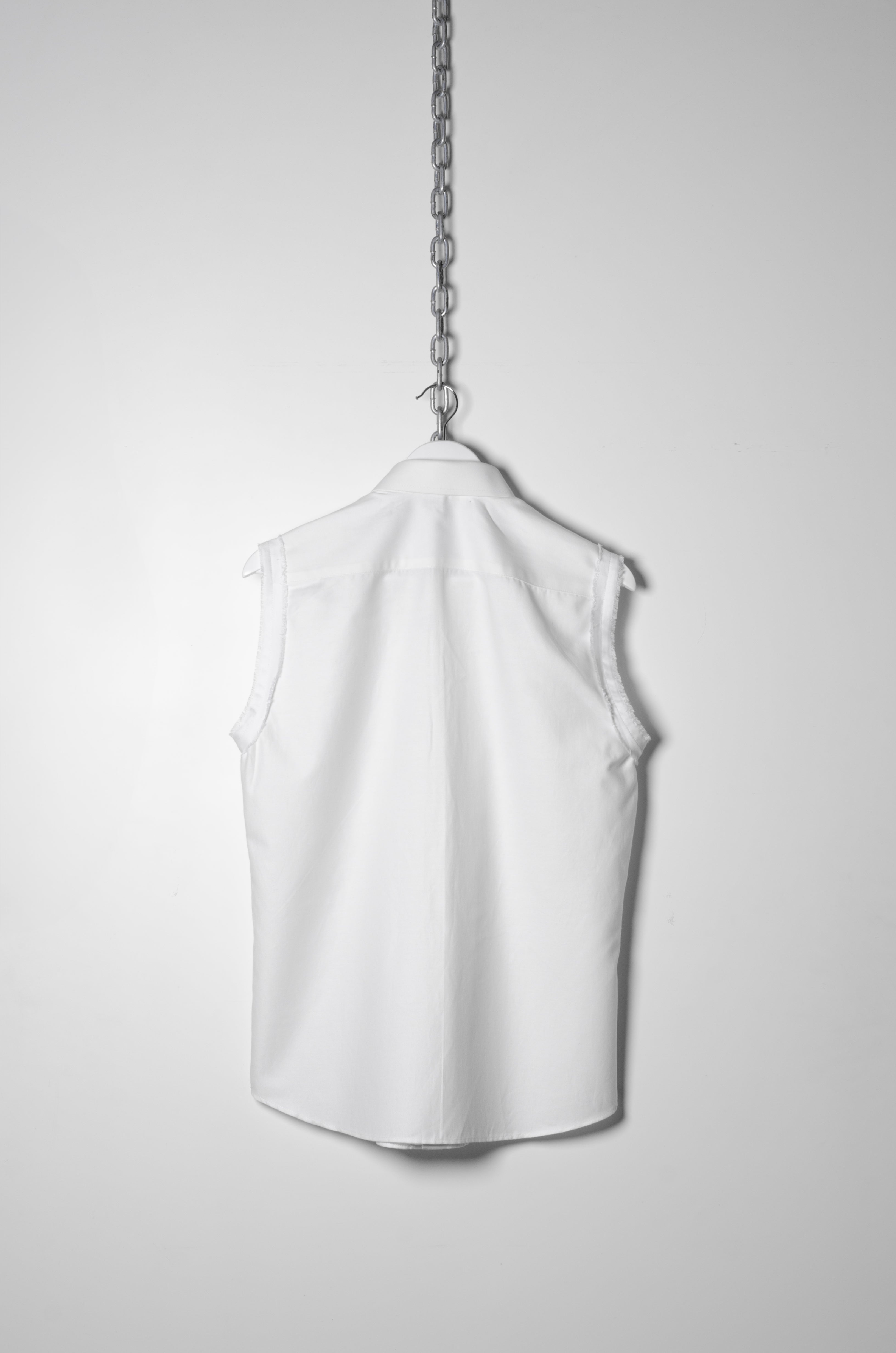 Poplin Sleeveless Shirt