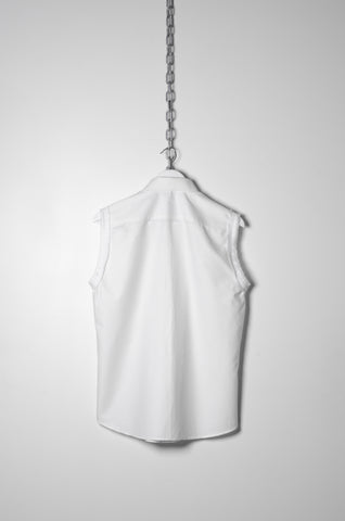 Poplin Sleeveless Shirt