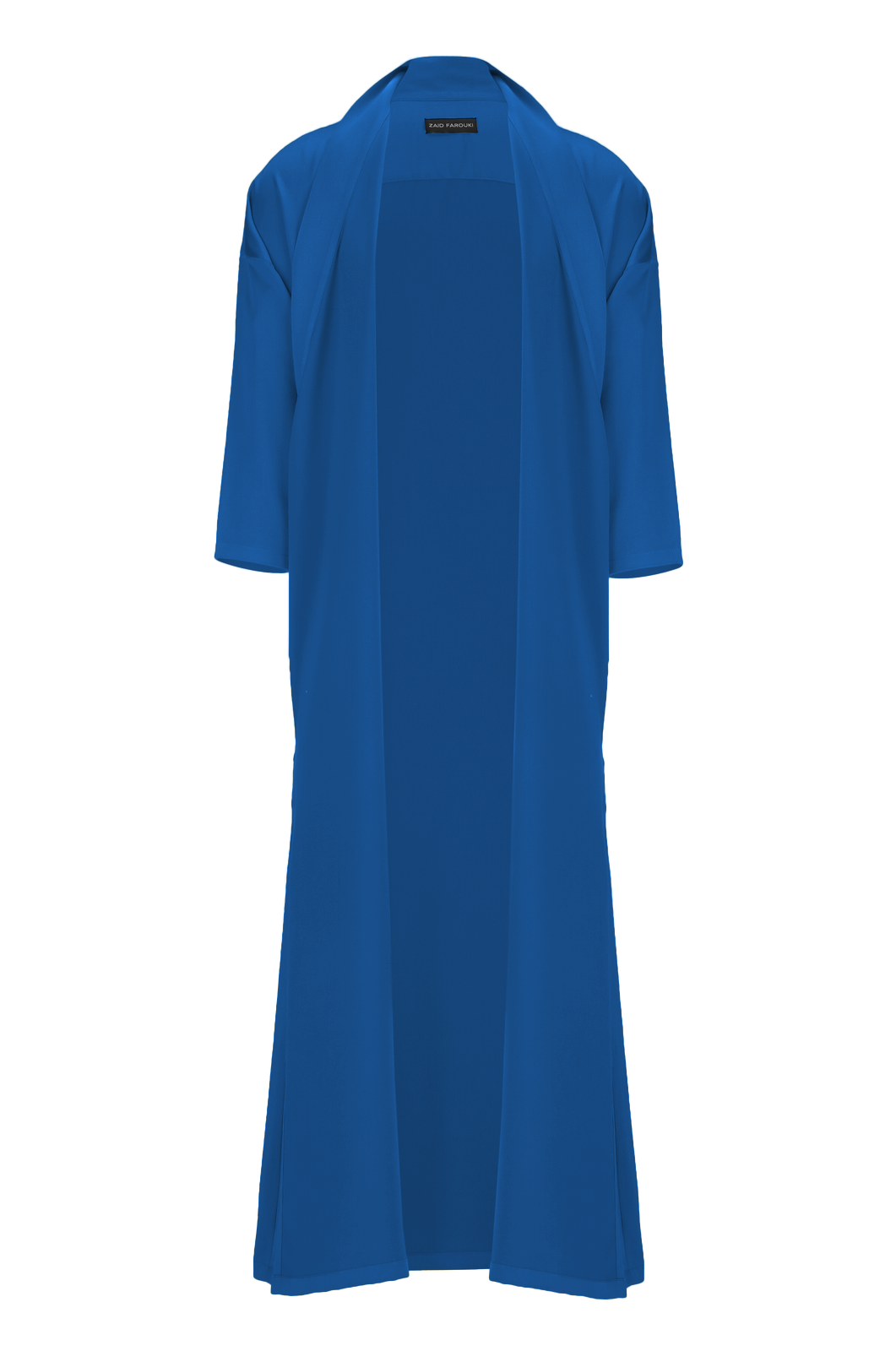 Nile Blue Tie Detail Bisht