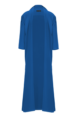 Nile Blue Tie Detail Bisht