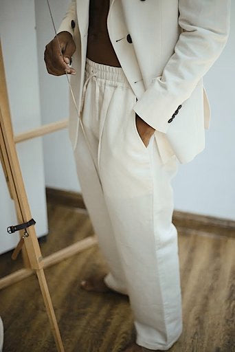 RAML Drawstring Trousers - ZAID FAROUKI