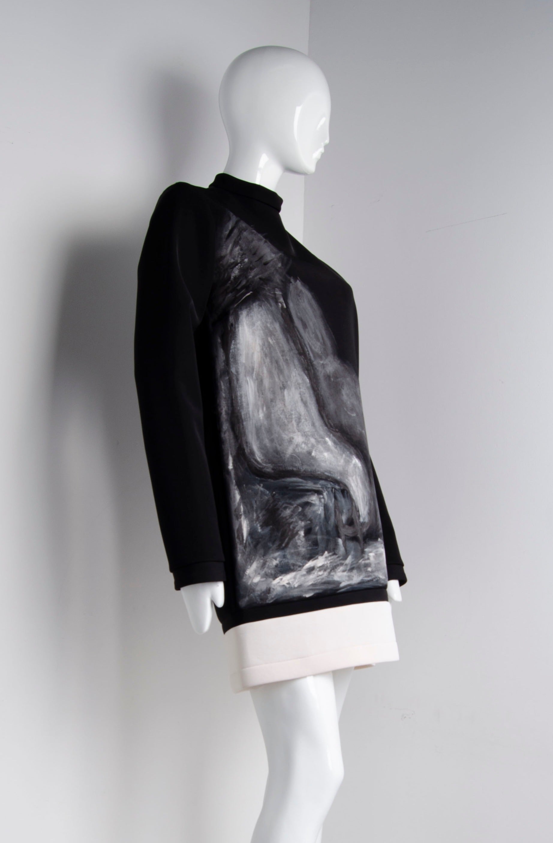 The Monochromatic Pose Dress - ZAID FAROUKI