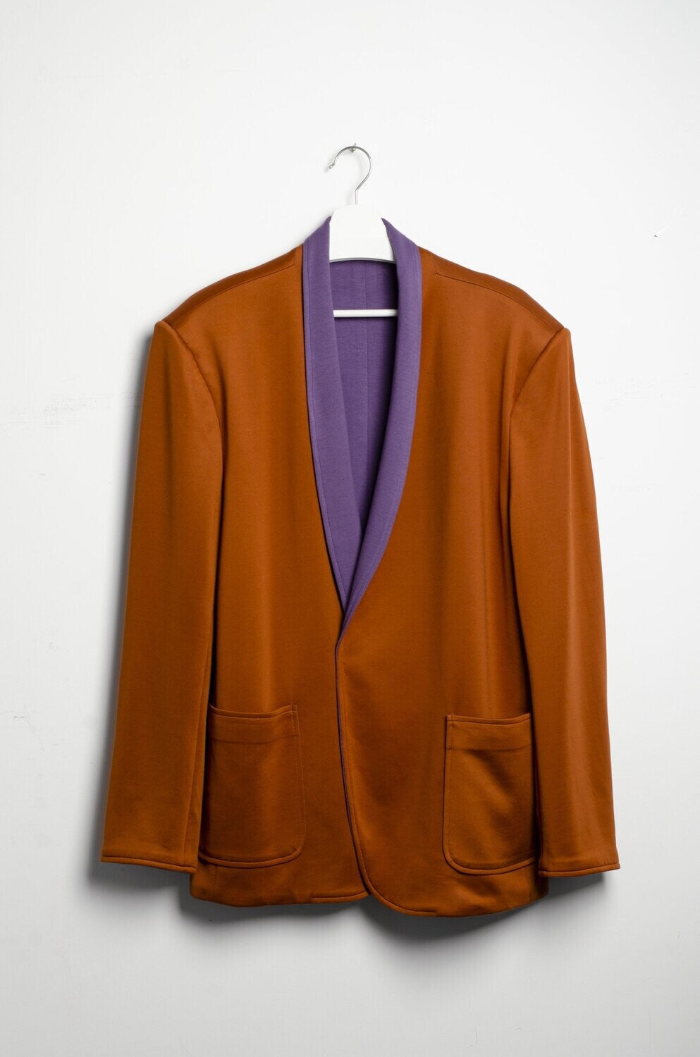 Rustic Copper-Purple Reversible Suit Jacket