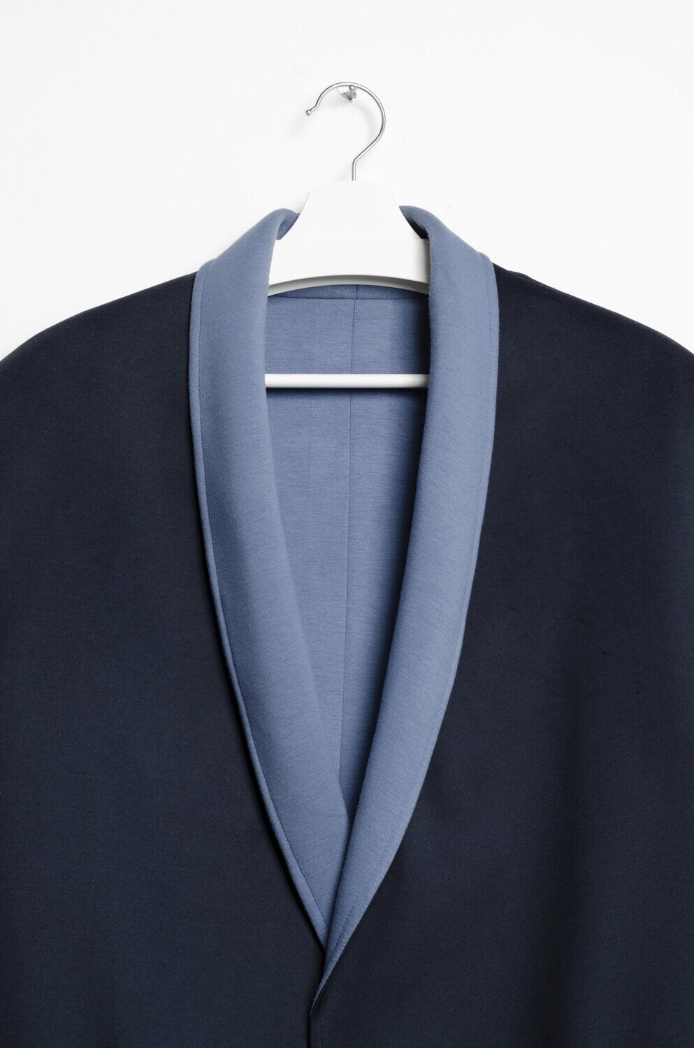 Navy-Blue Reversible Suit Jacket