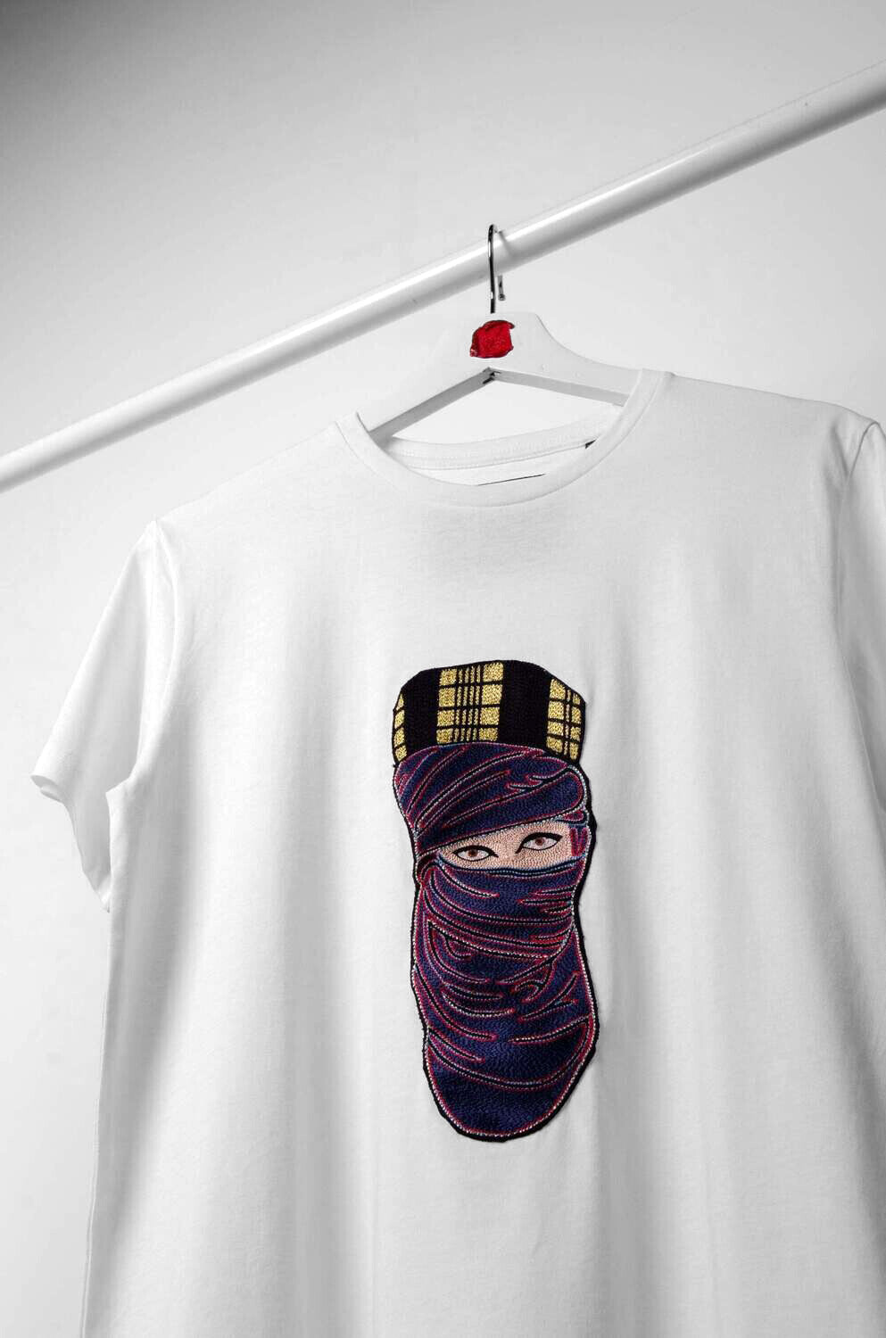 Face Motif T-Shirt - ZAID FAROUKI