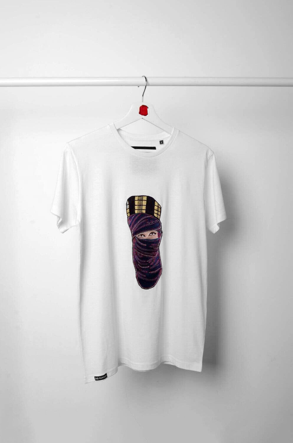 Face Motif T-Shirt - ZAID FAROUKI