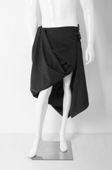 Wrap Tailored Skirt