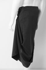 Wrap Tailored Skirt