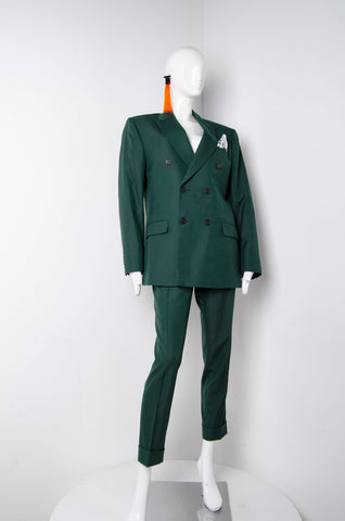 Green Tailored Suit - ZAID FAROUKI