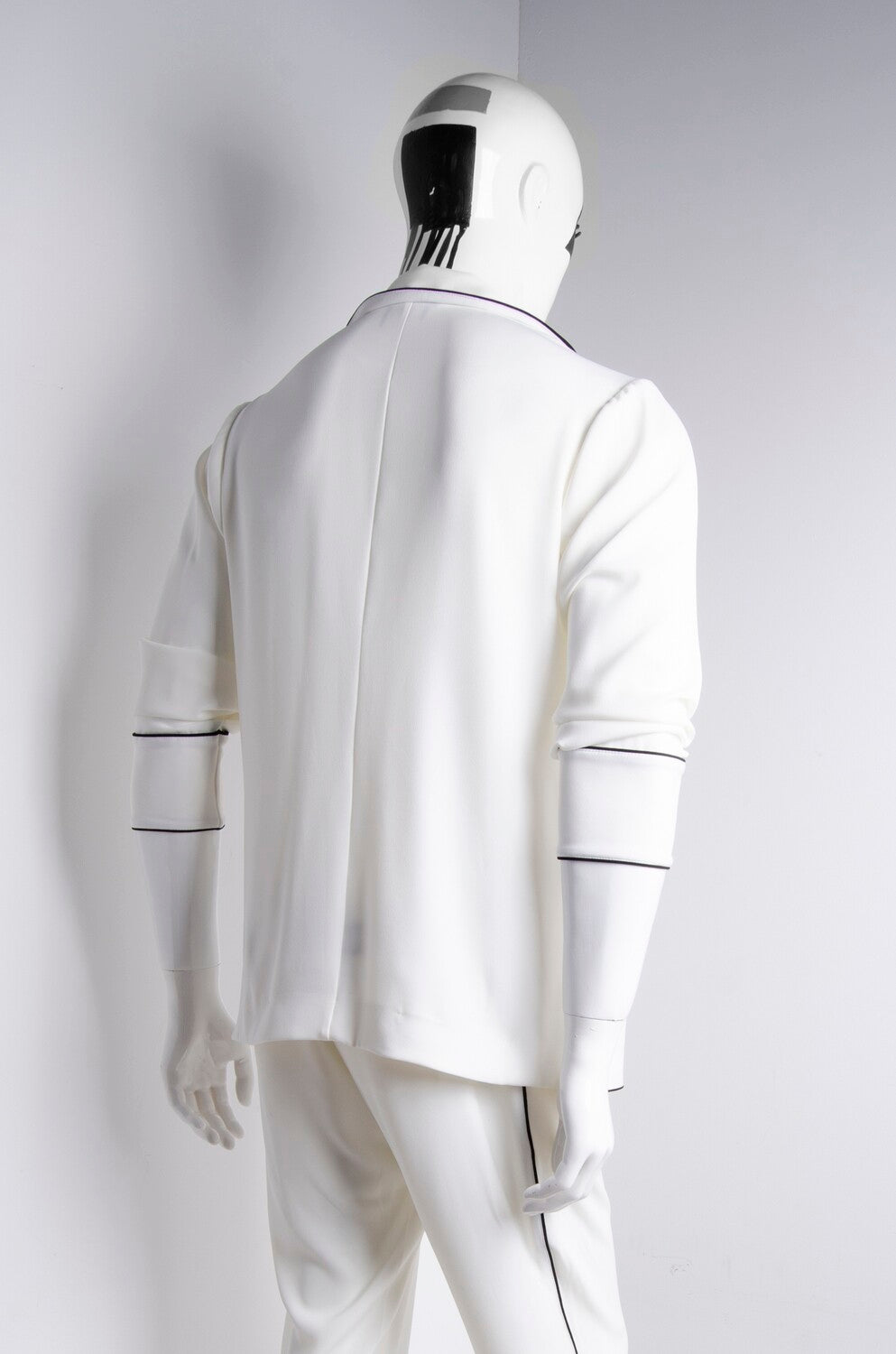 White Pyjama Chic Shirt - ZAID FAROUKI