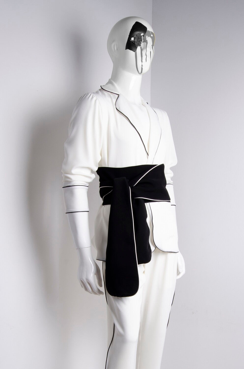 White Pyjama Chic Shirt - ZAID FAROUKI