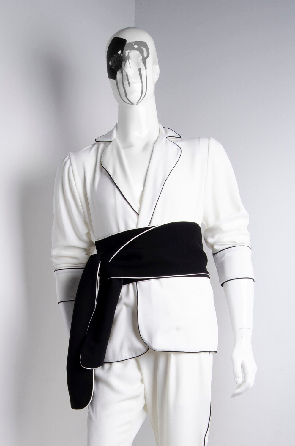 White Pyjama Chic Shirt - ZAID FAROUKI