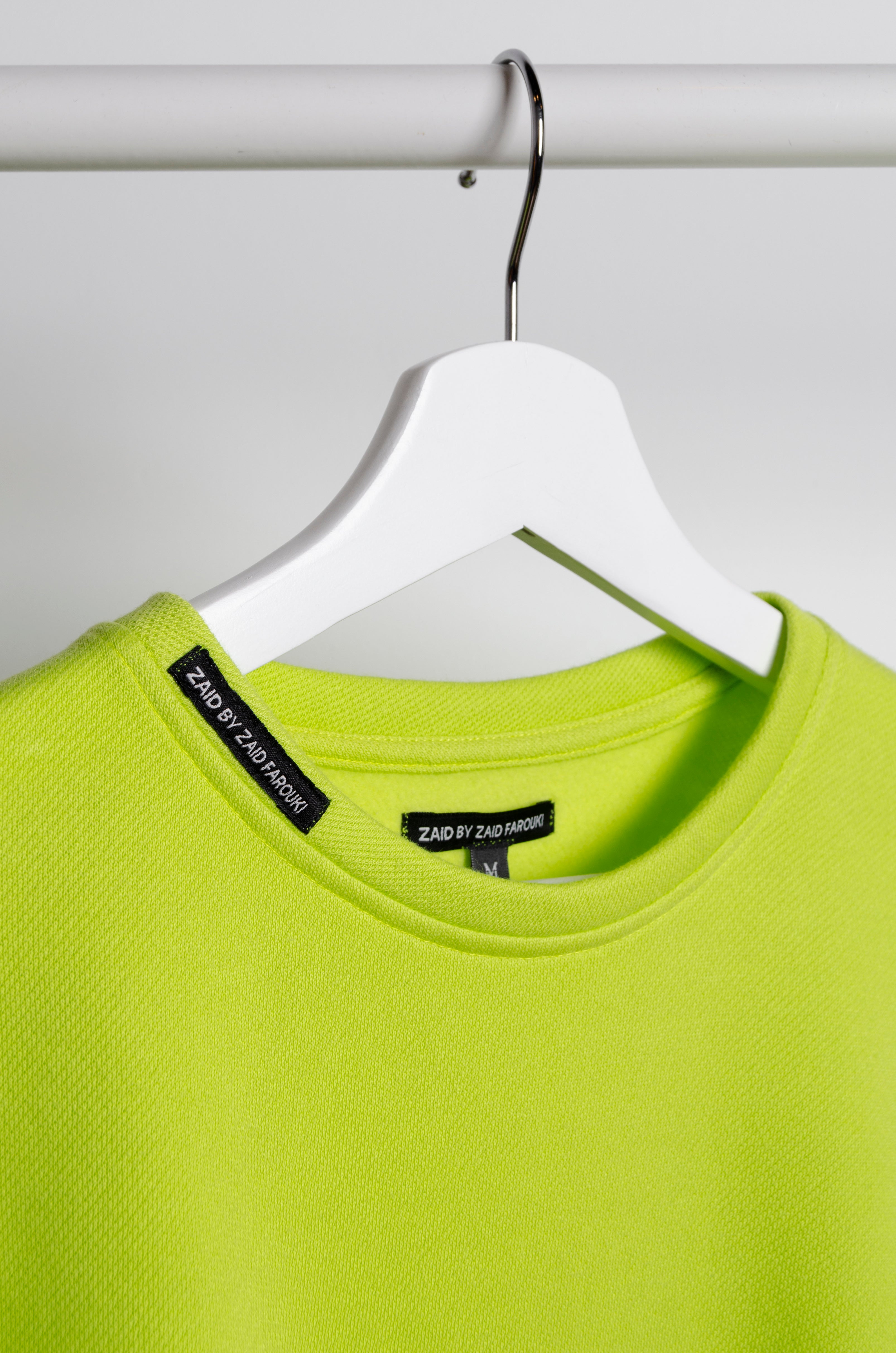 Lime Green Sweater - ZAID FAROUKI