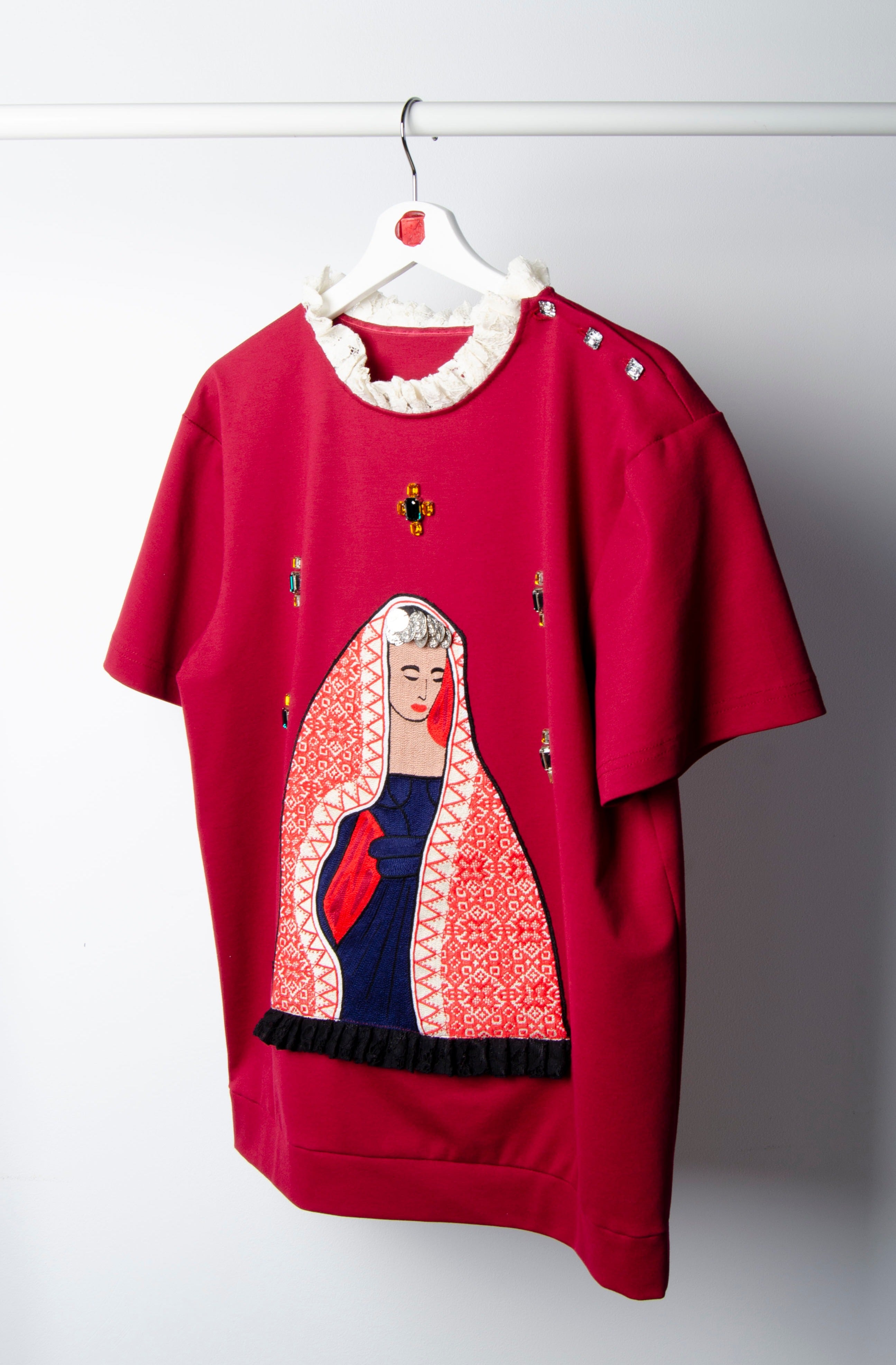 Hand Embroidered Top - ZAID FAROUKI