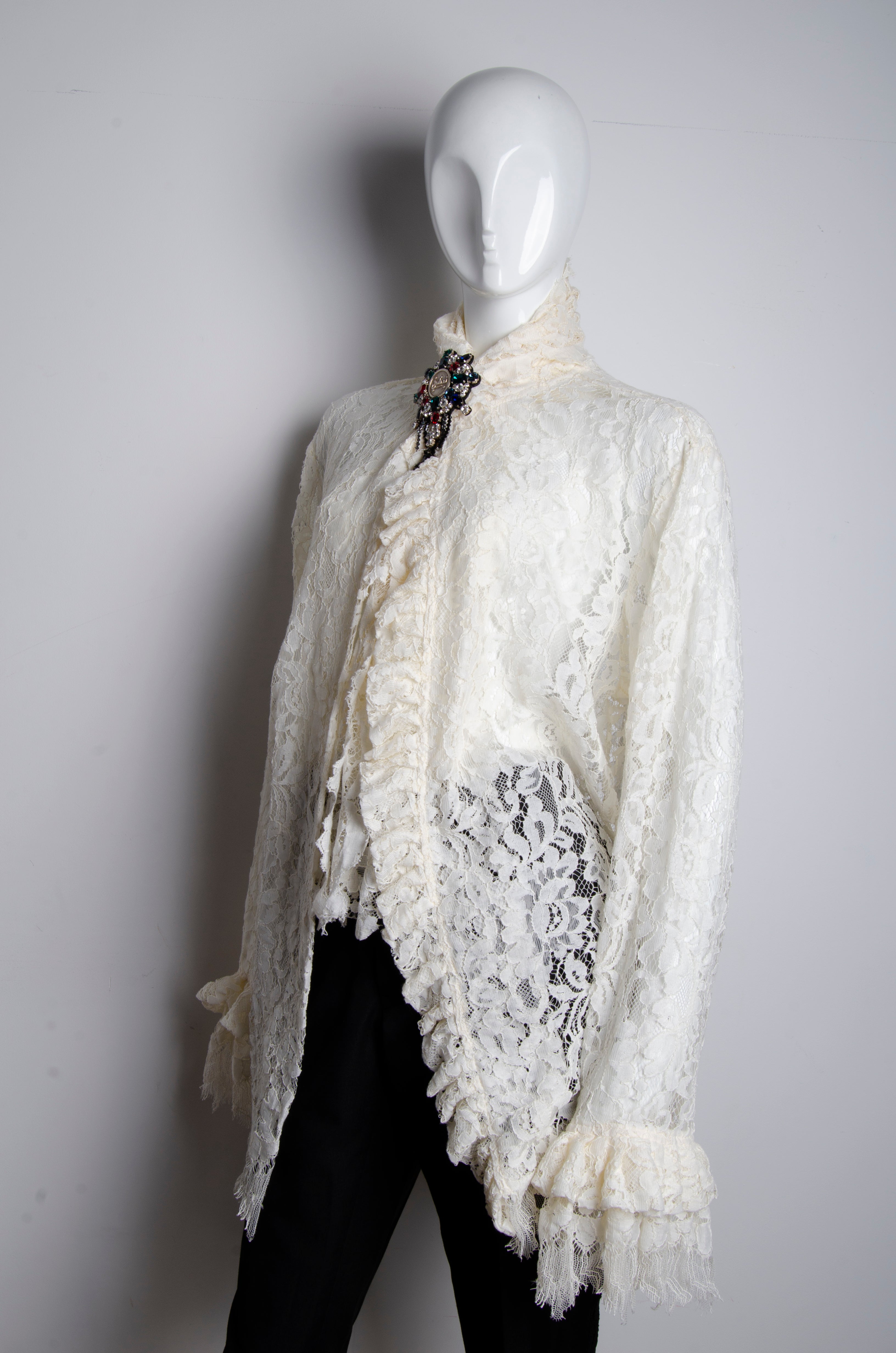 Lace Shirt - ZAID FAROUKI