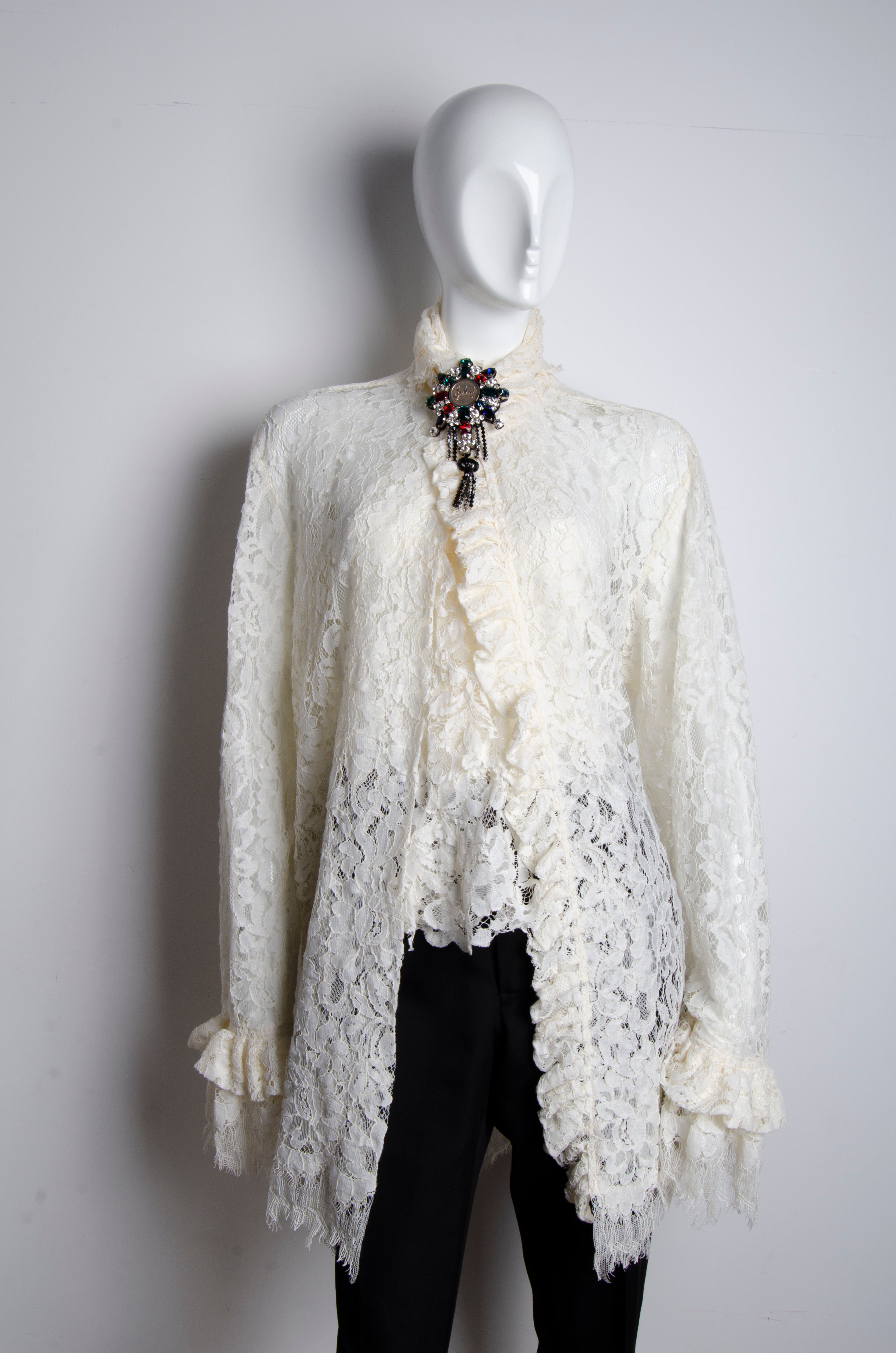 Lace Shirt - ZAID FAROUKI